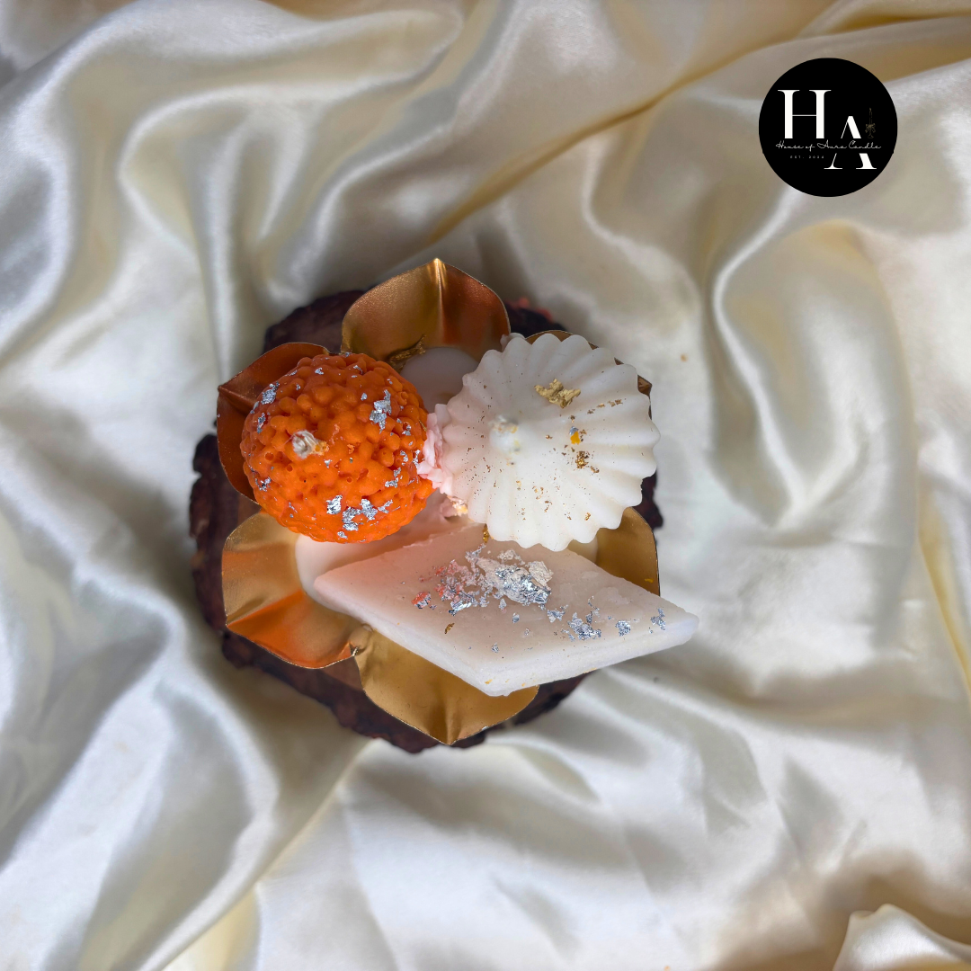 Royal Elephant Urli Candles (with Mithai Candles)