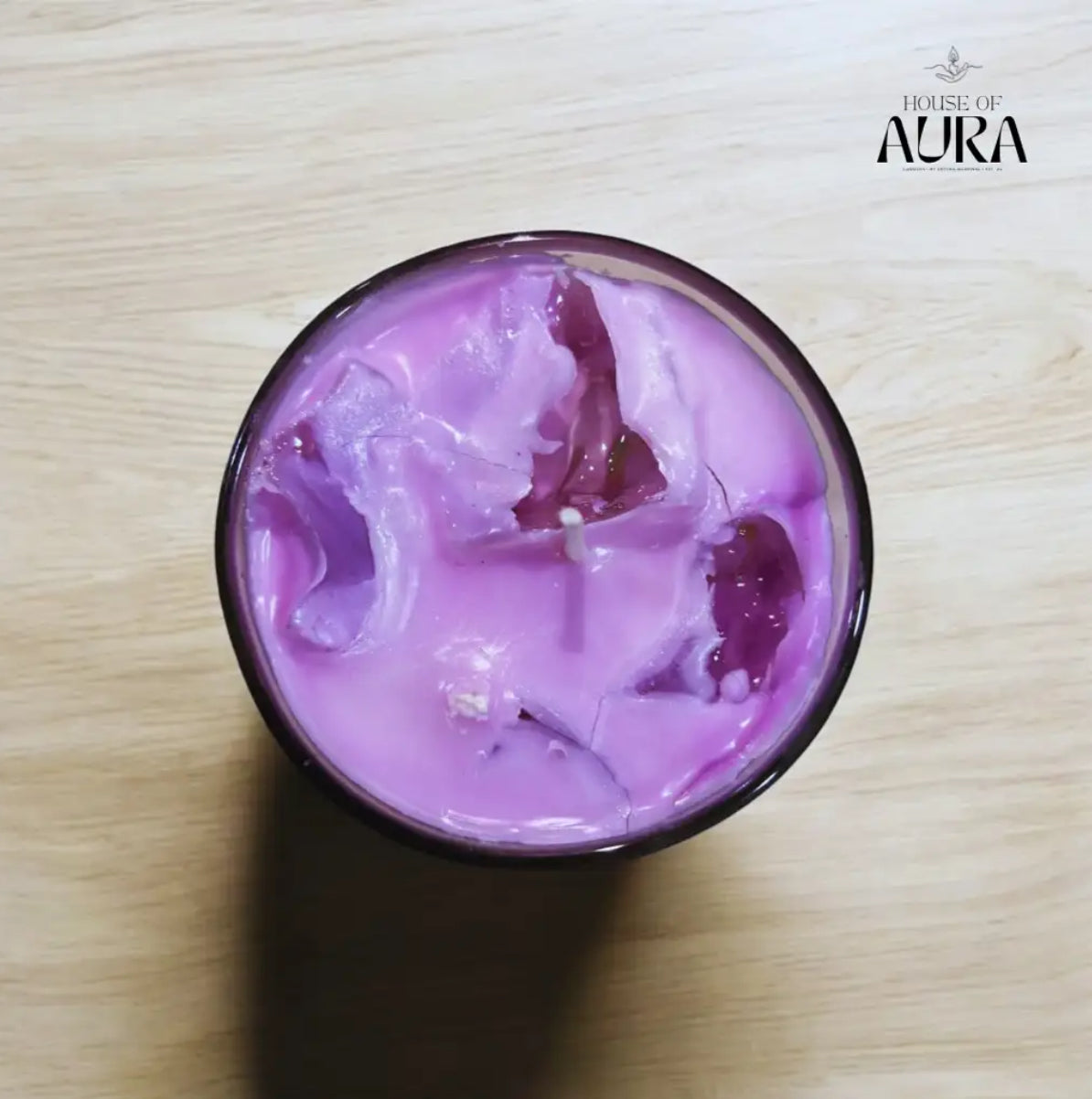Lavender Latte Candle