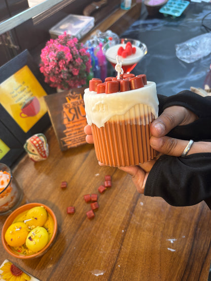 Choco-Drizzle Candle