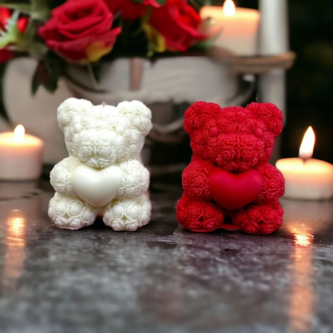 Teddy Candle