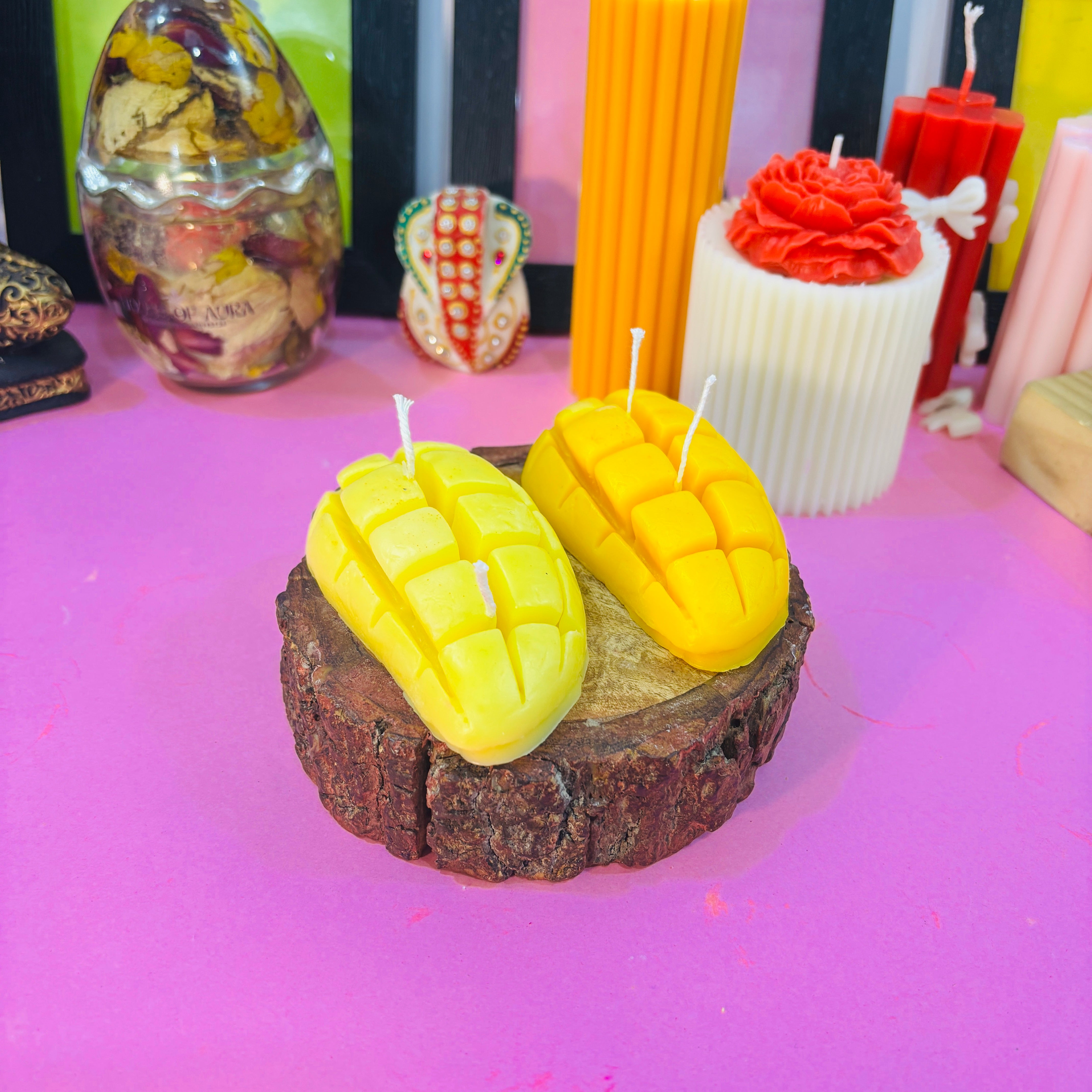 Mango Slice Candle