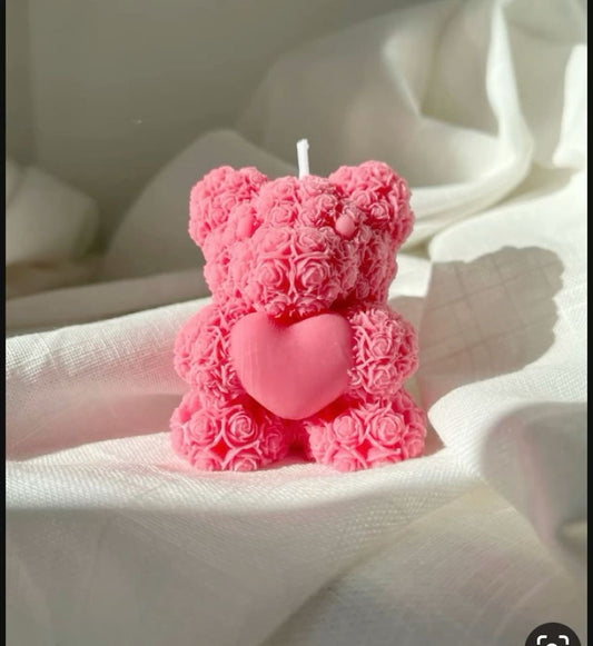 Teddy Candle