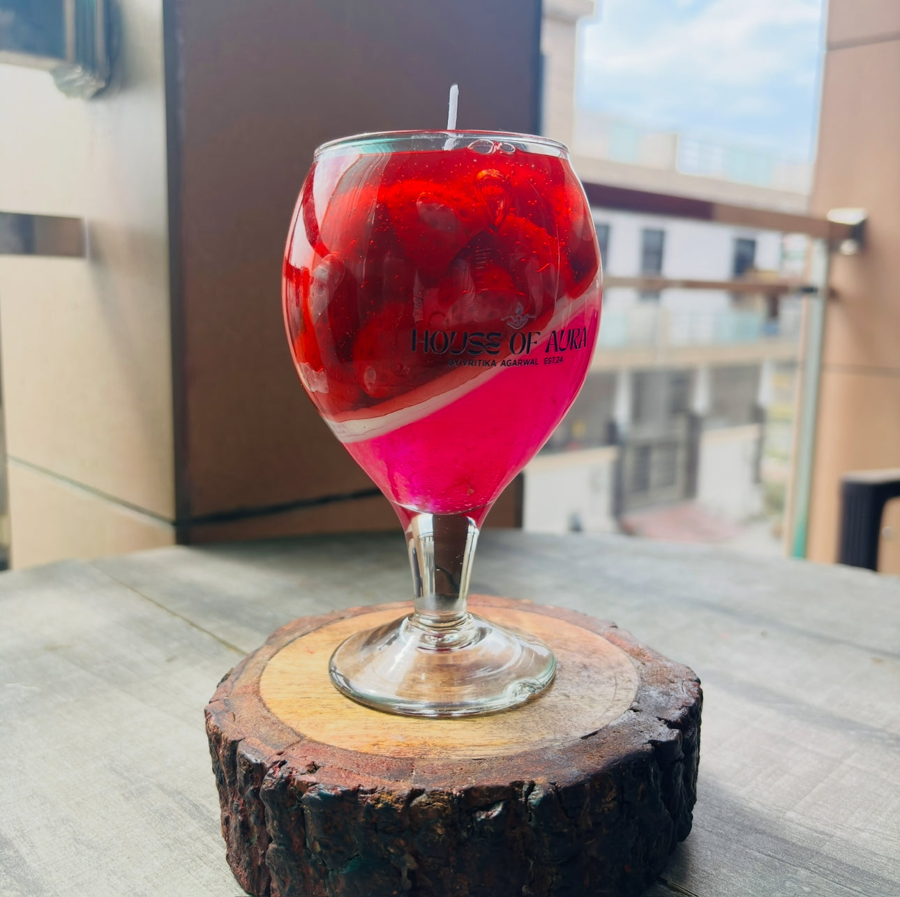 Strawberry Cocktail Candle
