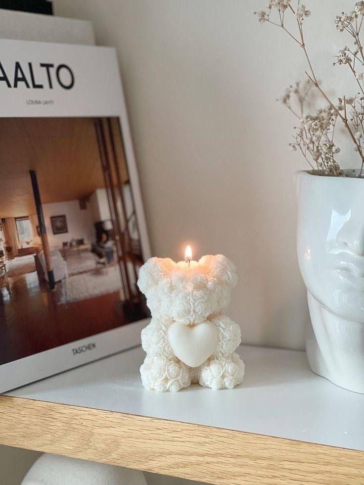 Teddy Candle