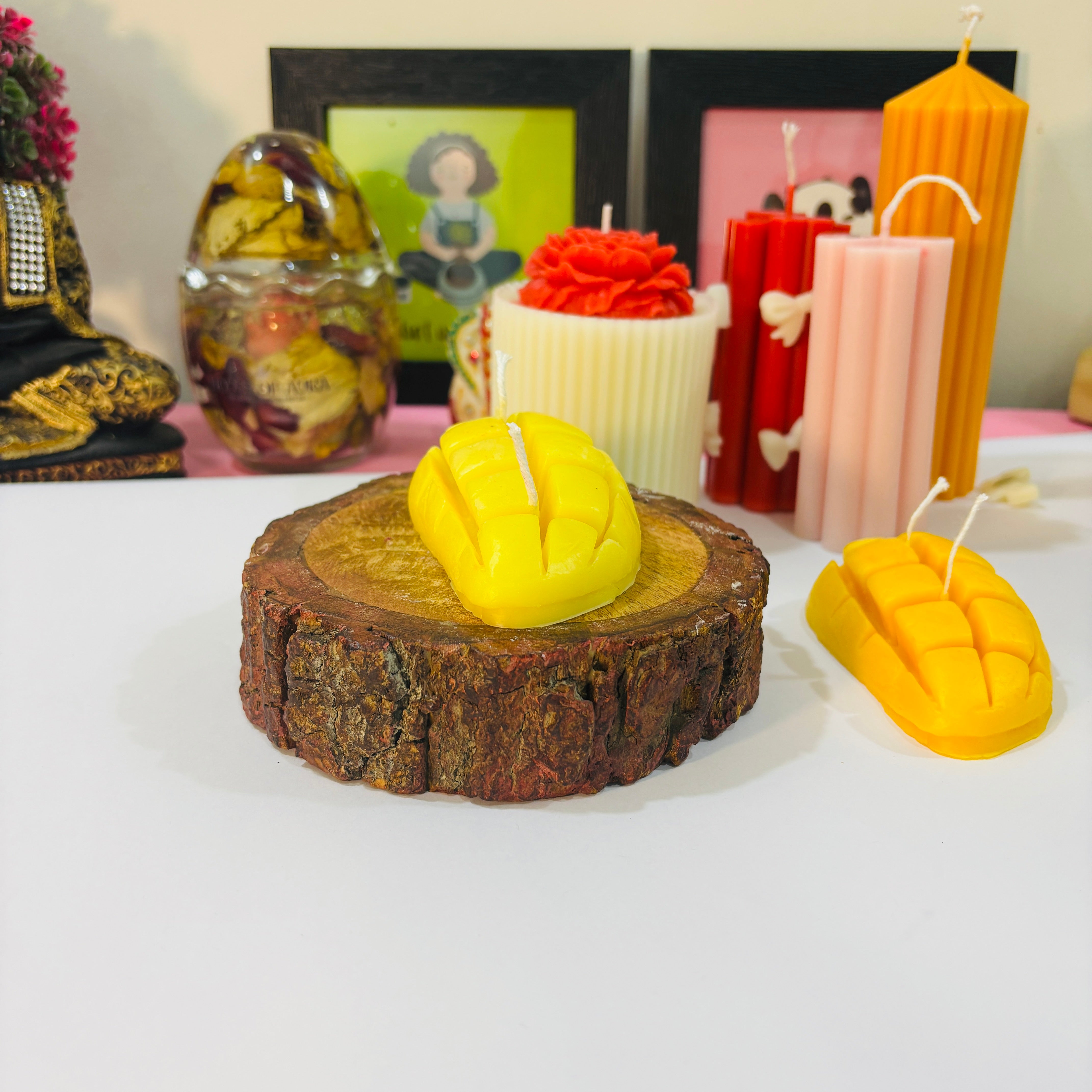 Mango Slice Candle
