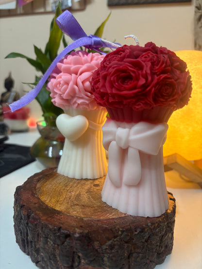 Rose Bouquet Candle