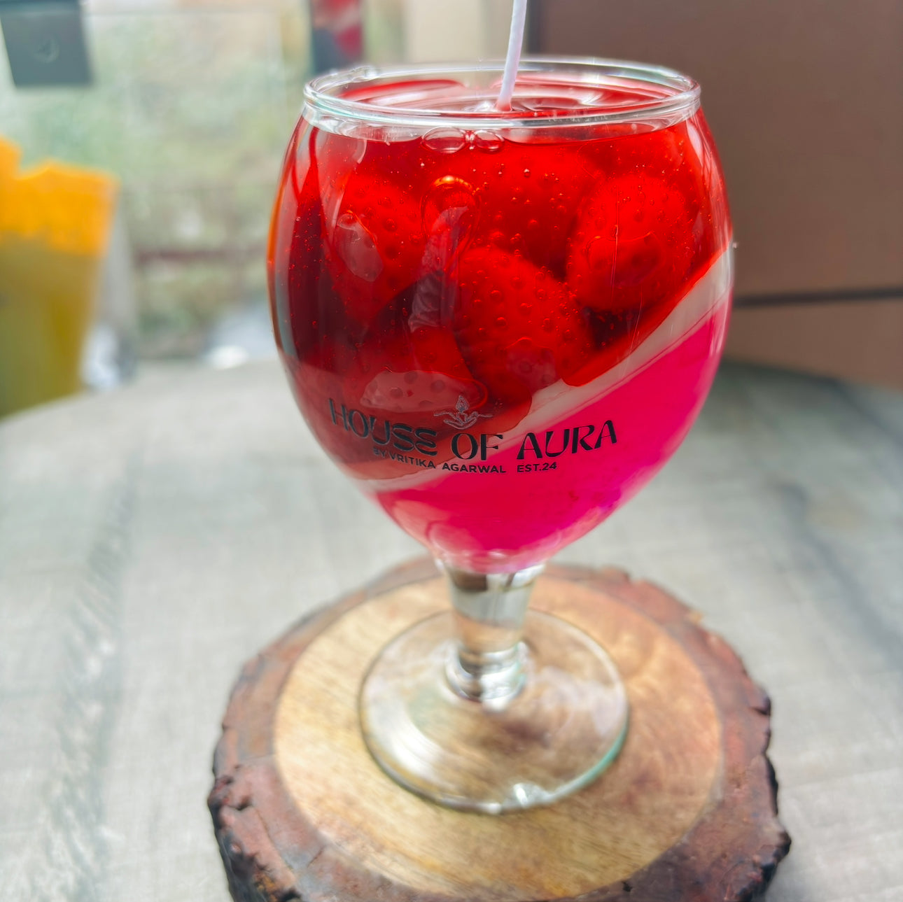 Strawberry Cocktail Candle