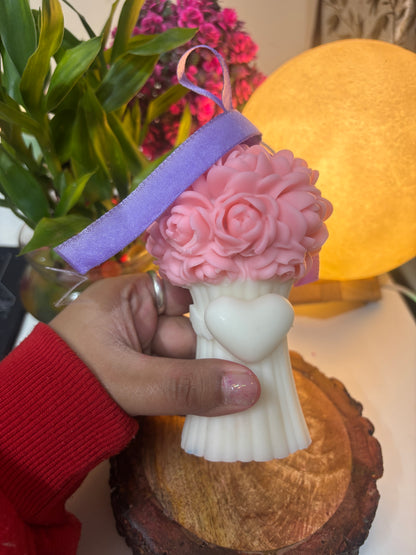 Rose Bouquet Candle