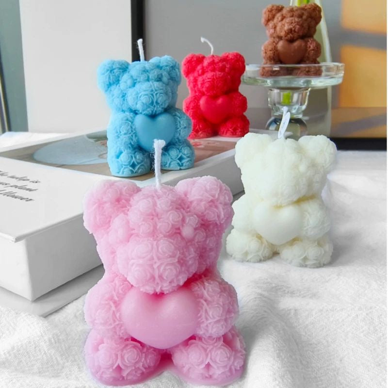 Teddy Candle