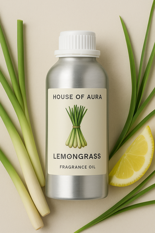 Lemongrass Fragrance Oil – Premium Fragrance for Candles, Soaps & Diffusers