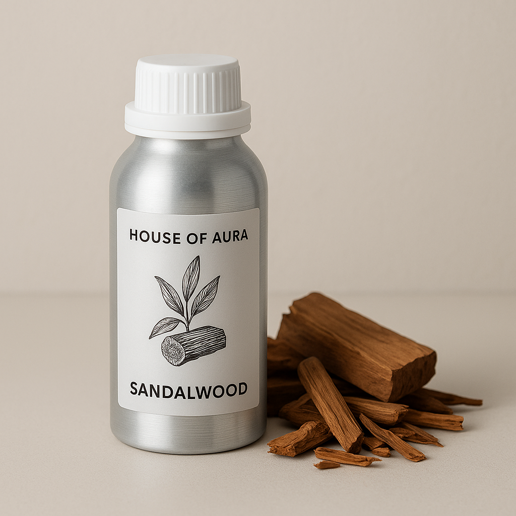 Sandalwood Fragrance Oil – Premium Fragrance for Candles, Soaps & Diffusers