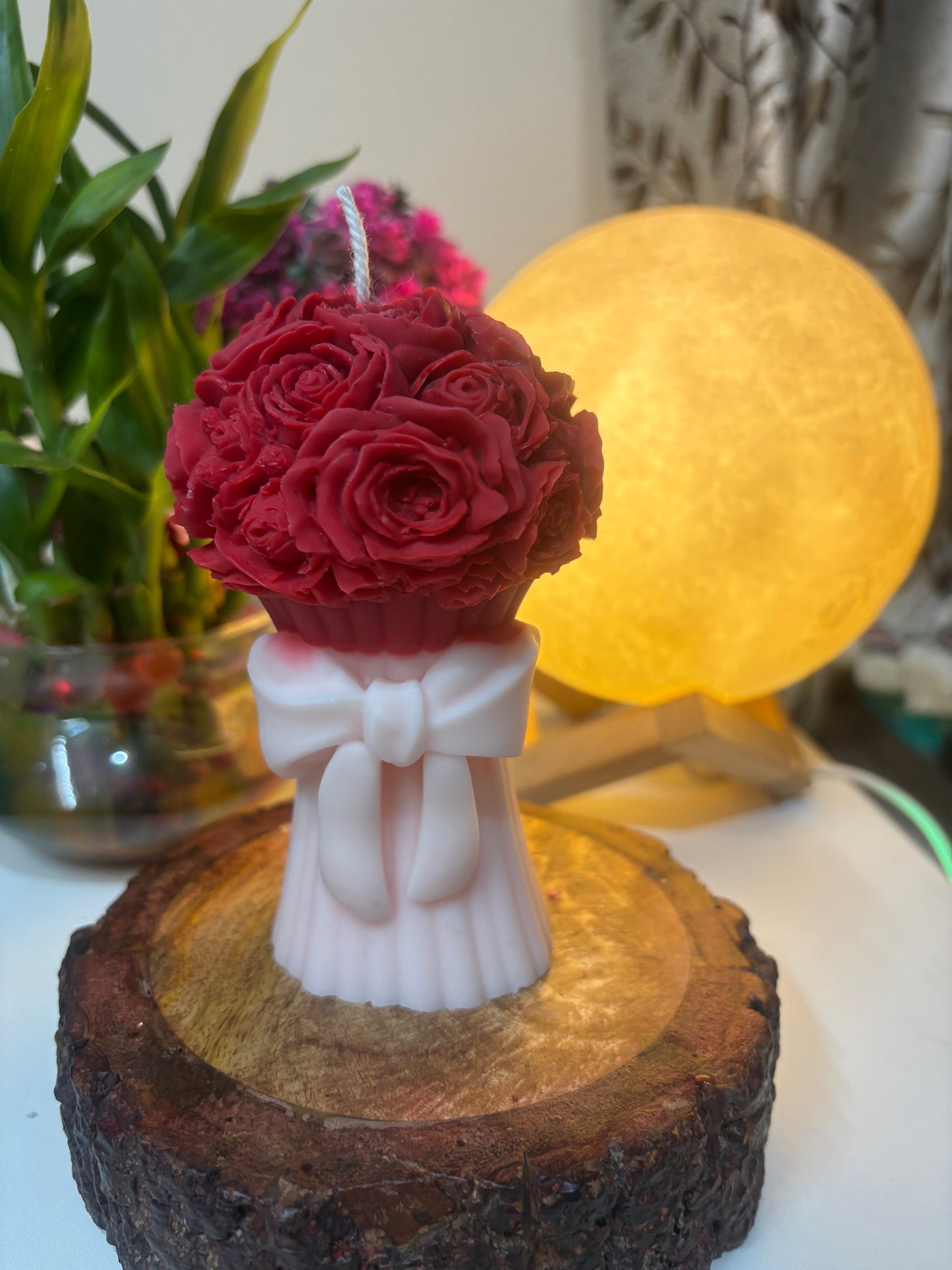 Flower Bouquet Candle