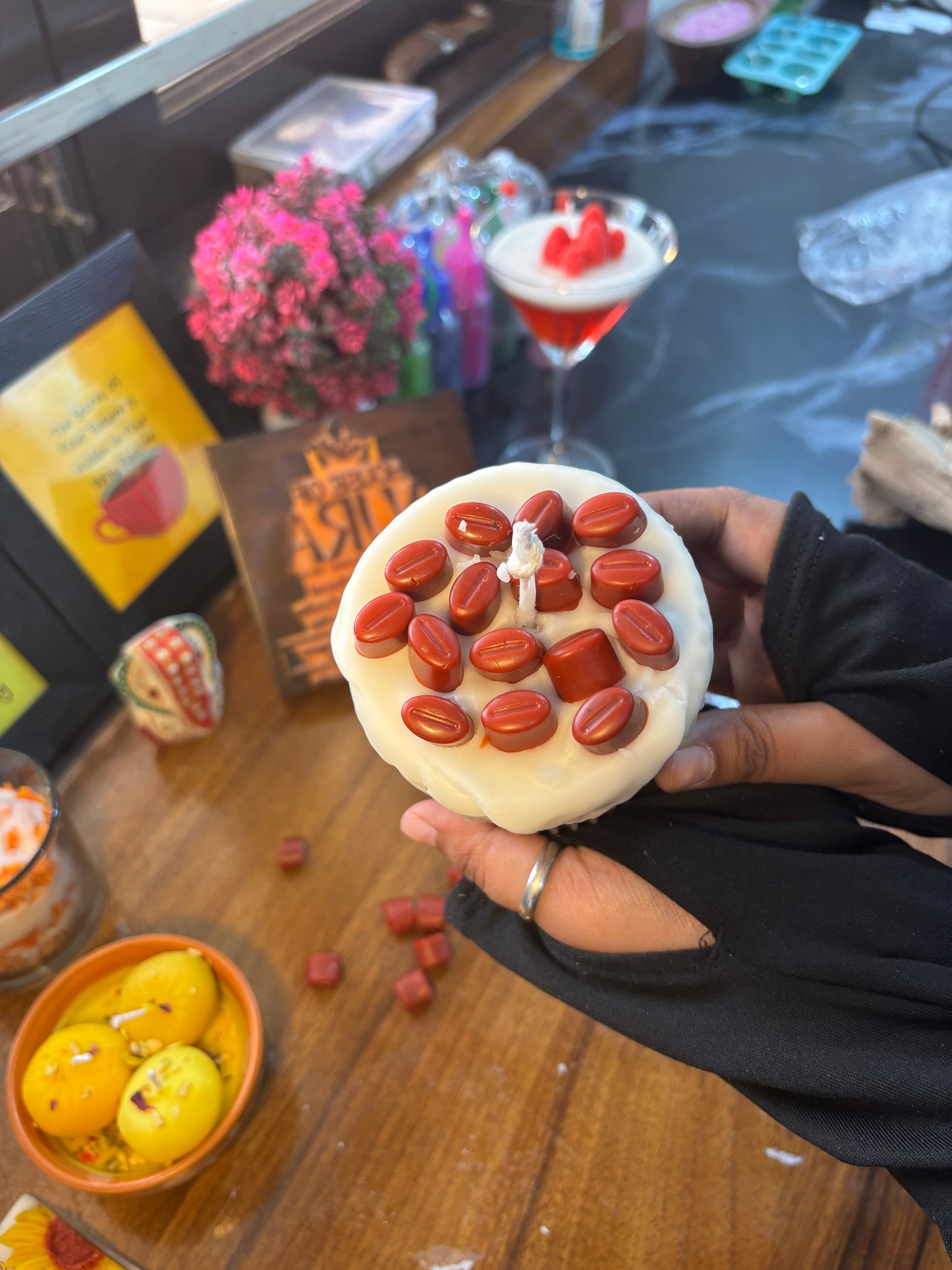 Choco-Drizzle Candle