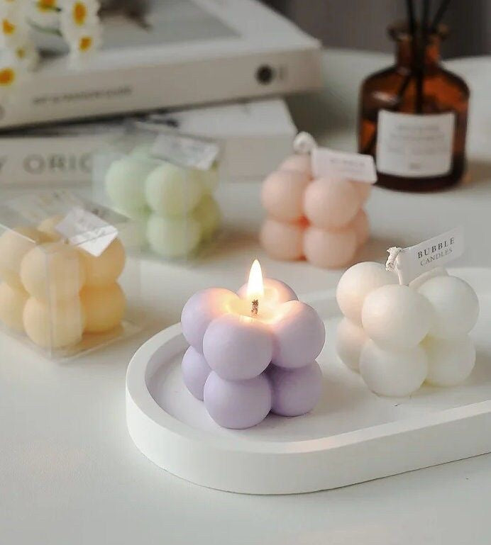 Mini bubble candles