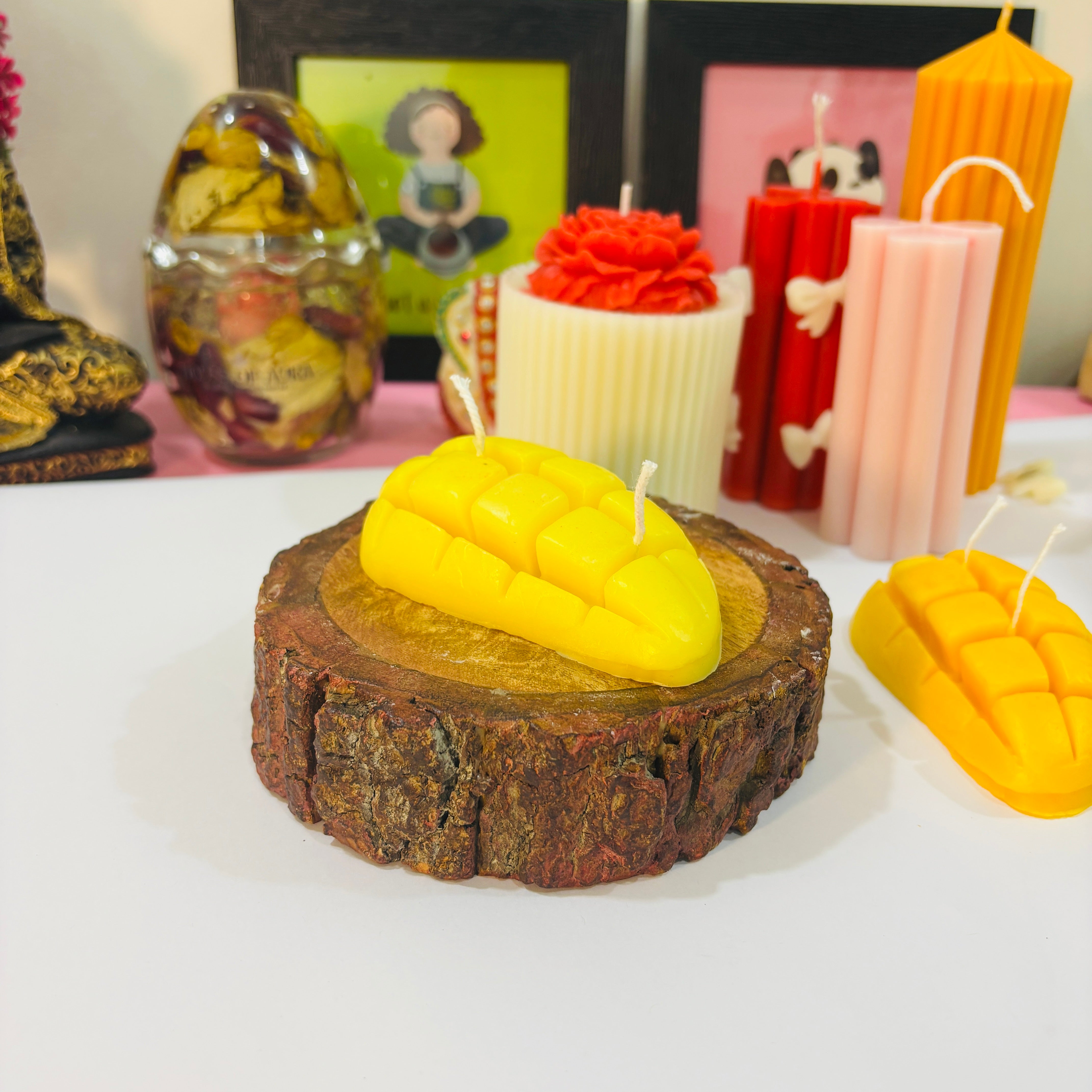 Mango Slice Candle