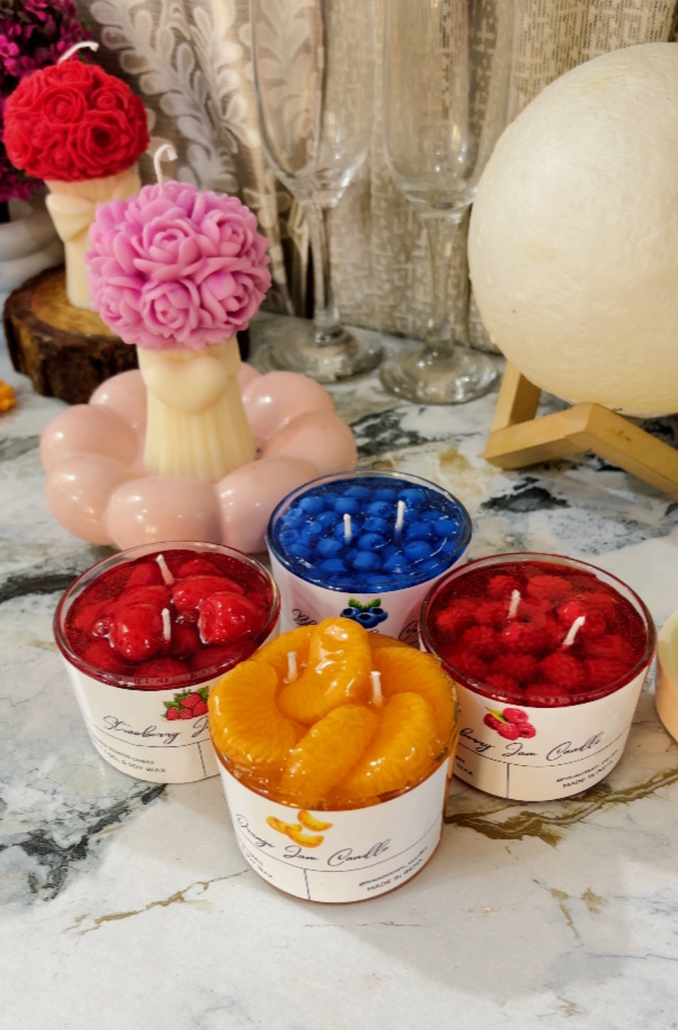 Fruit Jam Candle