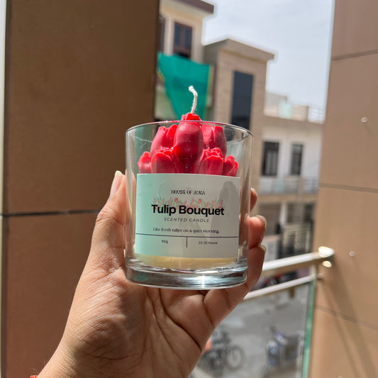 Tulip Jar Candle