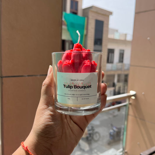 Tulip Jar Candle