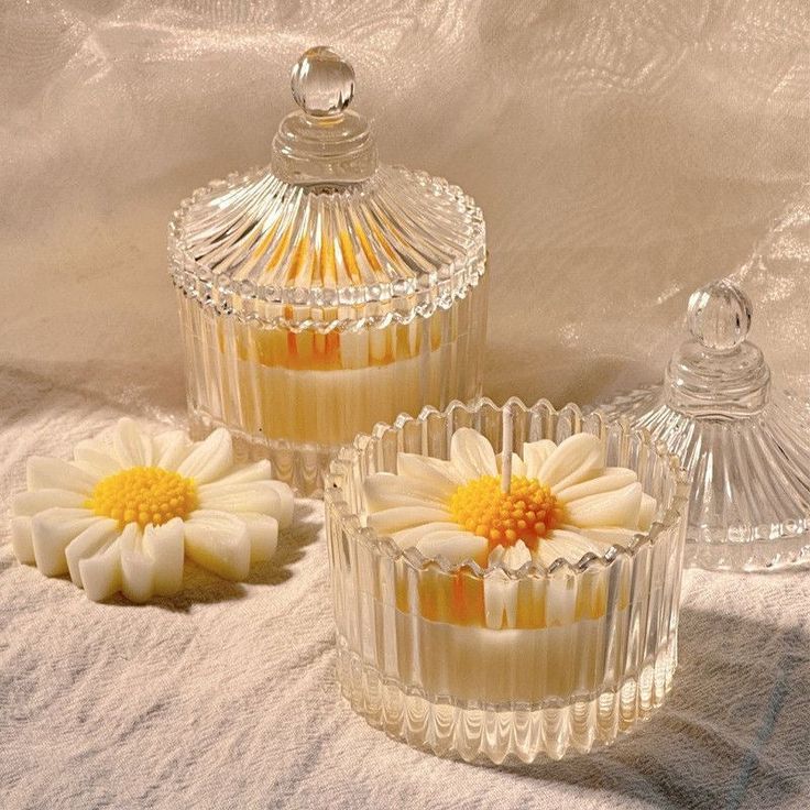 Crystal Glass Candle (Small)